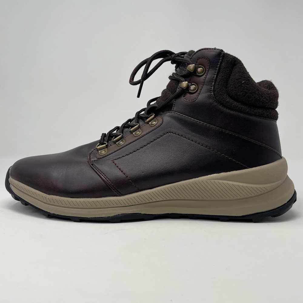Khombu Nick Mens Brown Memory Foam Hiking Boots Size 12M 1323899 Gorpcore Nature